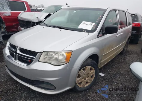 2012 Dodge Grand Caravan Se/Avp z USA, uszkodzony, nr VIN 2C4RDGBG3CR242144